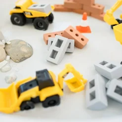 Mini "betonblokke" til sanseleg, 25 stk