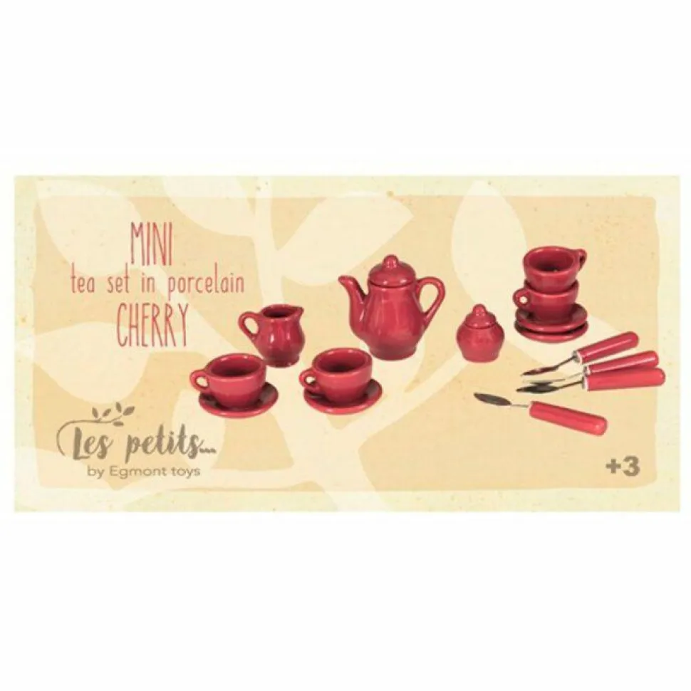 Miniature tesæt af porcelæn - Cherry
