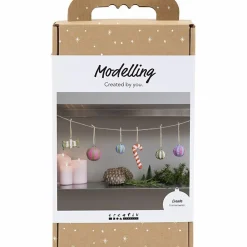 Modelleringskit med pulp - Julepynt