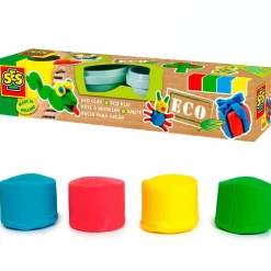 Modellervoks - 4 x 90 gram - Basisfarver