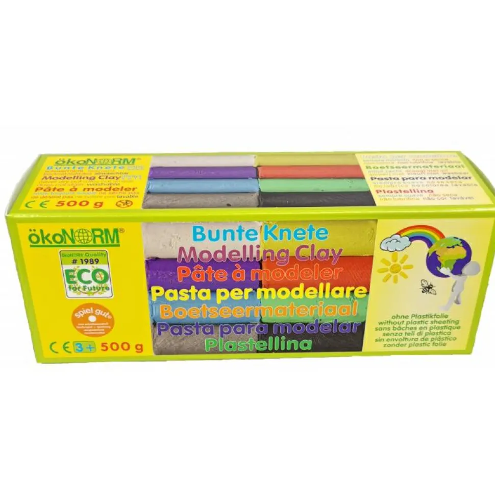 Modellervoks 500 gr. - 8 farver.