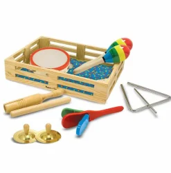 Musikkasse m. 7 instrumenter