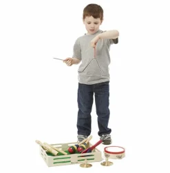 Musikkasse m. 7 instrumenter