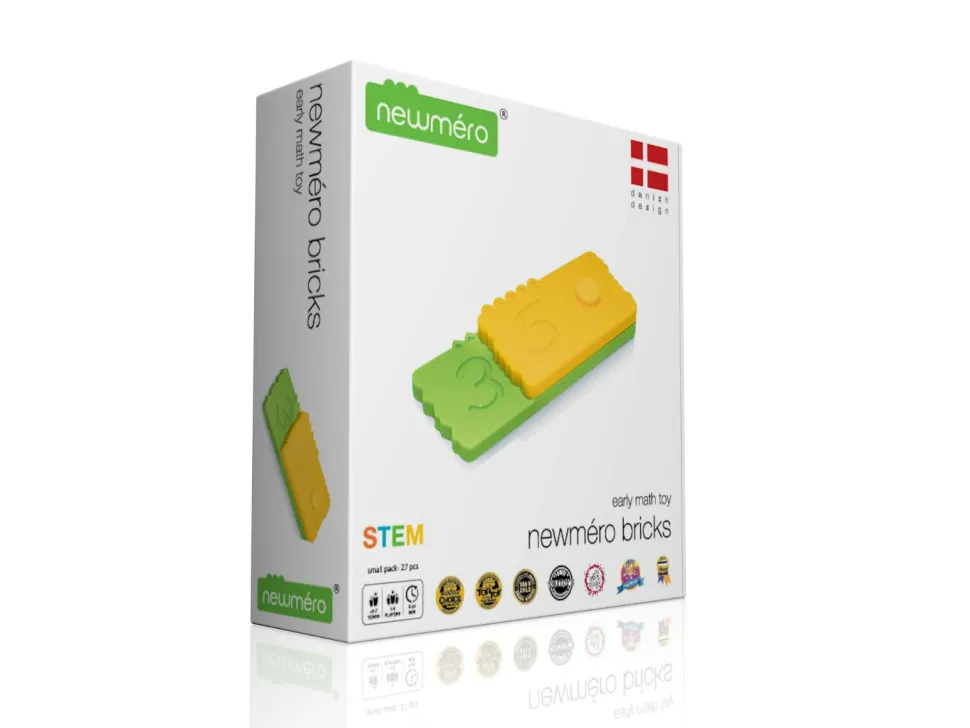 newméro talbrikker (3-7 år), 27 dele