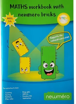 newméro talbrikker opgavehæfte, 3-6 år
