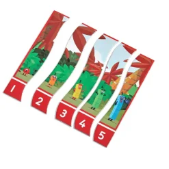 Numberblocks - Find den rigtige rækkefølge