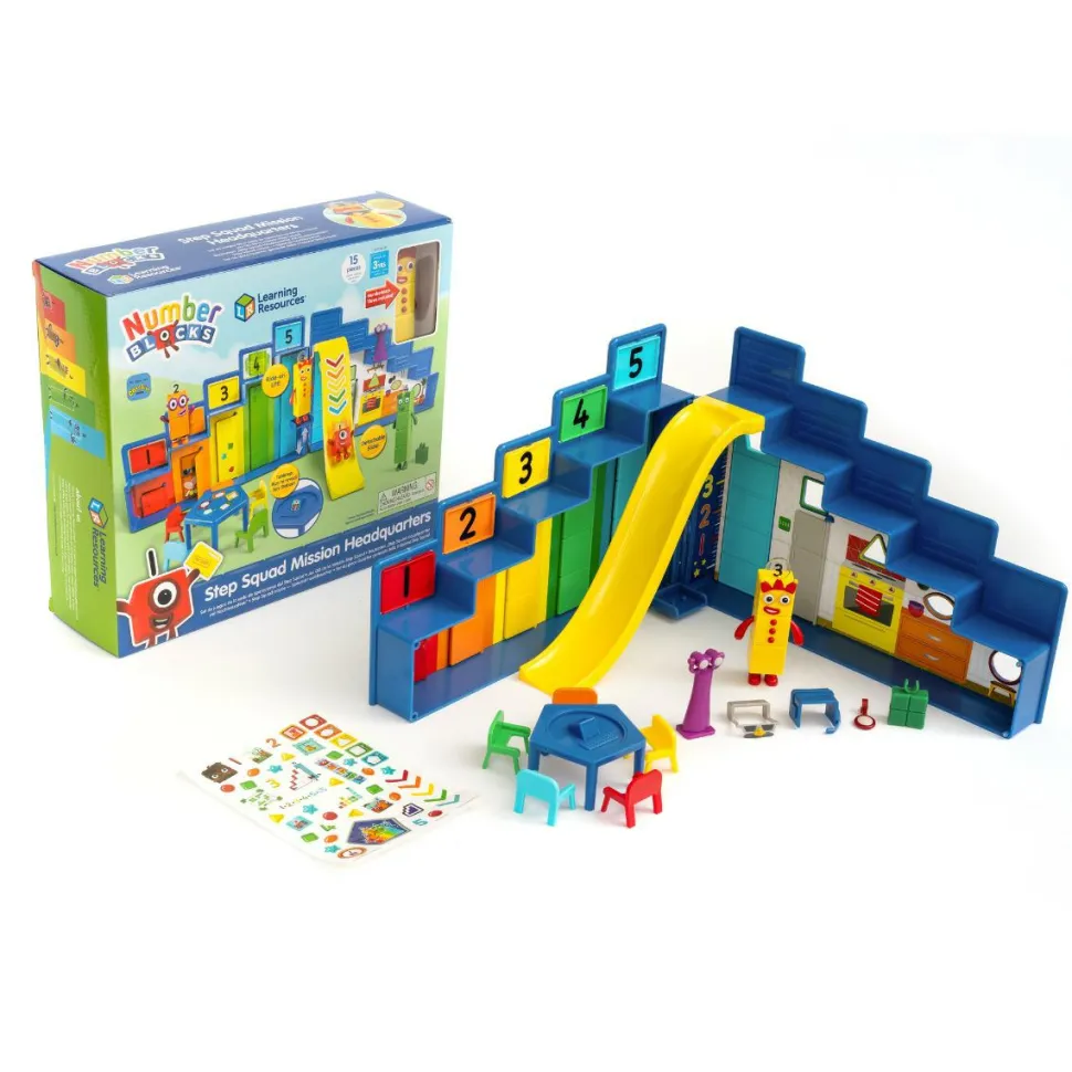 Numberblocks - Legesæt m. hovedkvarter