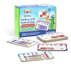 Numberblocks - Puslespil m. plus og minus