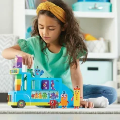 Numberblocks aktivitetssæt - Tælle-Bussen