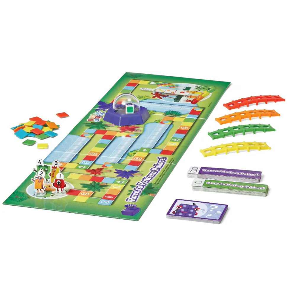 Numberblocks brætspil - Mønster paladset