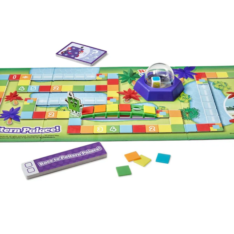 Numberblocks brætspil - Mønster paladset