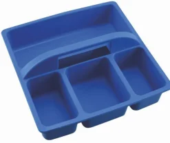Opbevaringsbakker m. håndtag, 4 stk