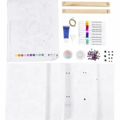 Paint by Numbers, tusser - Sommerfugle & robotter