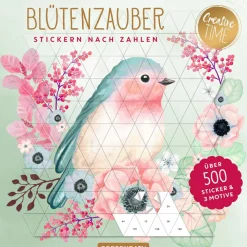 Paint by sticker - Blomster magi