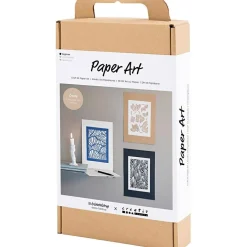 Papirkunst - Papercuts, 3 stk