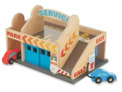 Parkeringsanlæg & servicestation