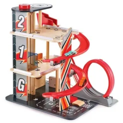 Parkeringshus inkl. stunt-rampe