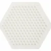 Perleplade midi - BioBeads, sekskant