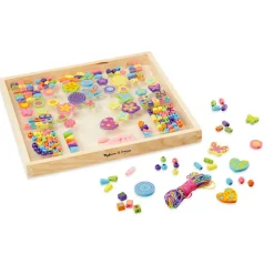 Perler i træ - Sommerfugle og hjerter