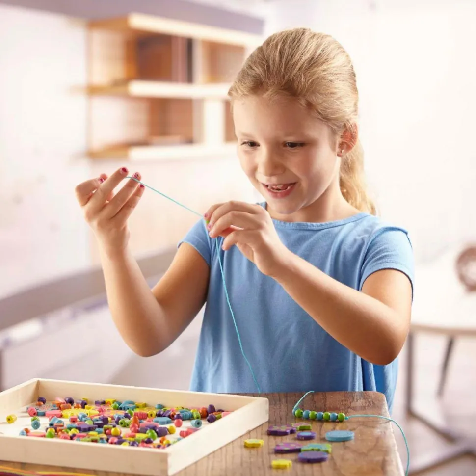 Perler i træ - Sommerfugle og hjerter
