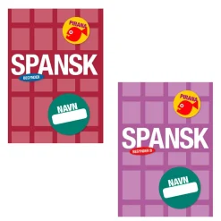 Pirana træningshæfte - Begynder: Spansk 6.-9. kl.