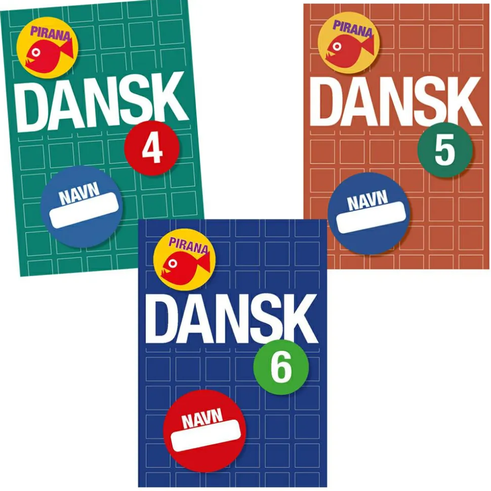 Pirana træningshæfte - Dansk: 4.-6. kl.