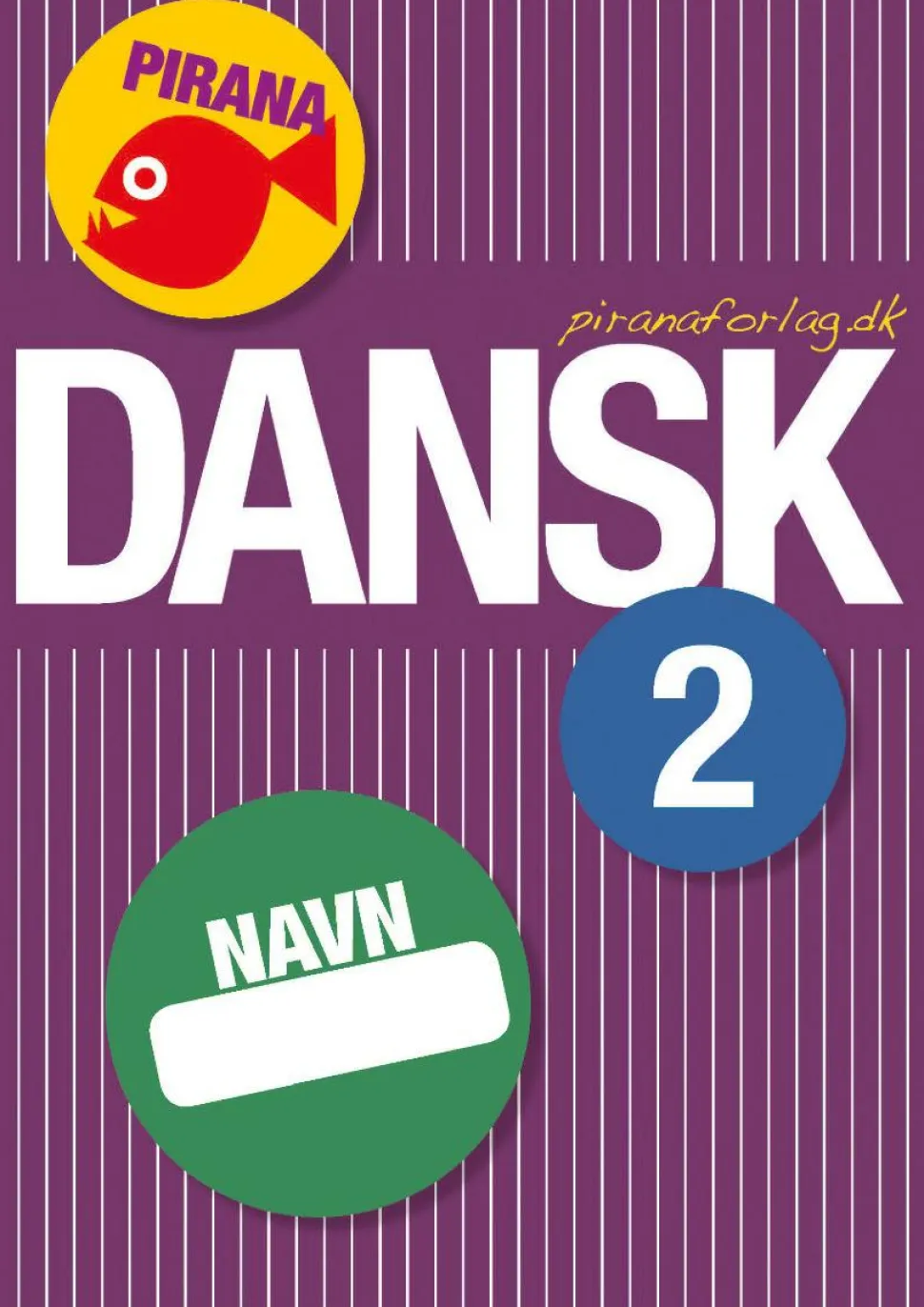 Pirana træningshæfte - Dansk: 0.-3. kl.