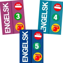 Pirana træningshæfte - Engelsk: 3.-5. kl.