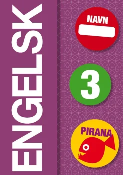 Pirana træningshæfte - Engelsk: 3.-5. kl.