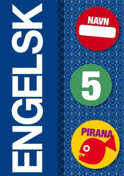 Pirana træningshæfte - Engelsk: 3.-5. kl.