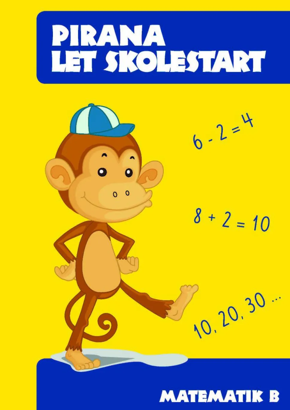 Pirana træningshæfte - Let Skolestart: Matematik