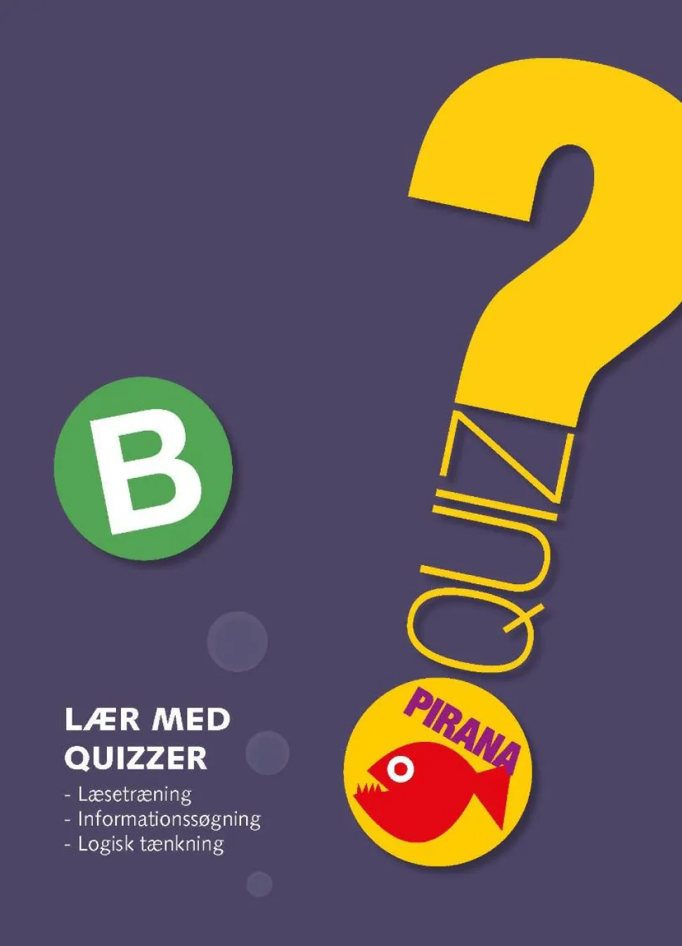 Pirana træningshæfte - Lær med Quizzer