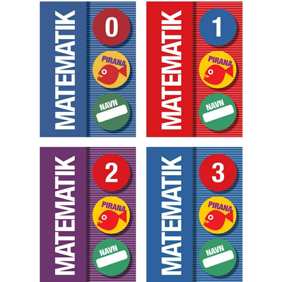 Pirana træningshæfte - Matematik: 0.-3. kl.