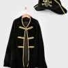 Piratkappe- og hat, str. 3-8 år