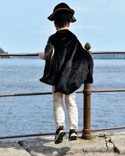 Piratkappe- og hat, str. 3-8 år
