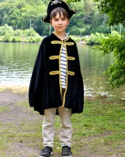 Piratkappe- og hat, str. 3-8 år