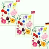Plakat 50 x 70 cm - Farverne og blomsterne