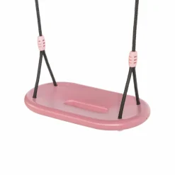 Plastgynge 45 x 24 cm - Lyserød (sort reb)