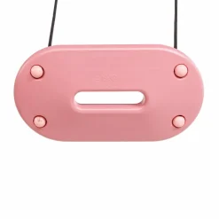Plastgynge 45 x 24 cm - Lyserød (sort reb)