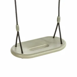 Plastgynge 45 x 24 cm - Salviegrøn (sort reb)