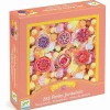 Plastperler - Blomster, 285 stk.
