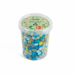 Plastperler - Forest, 520 stk