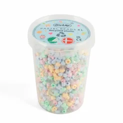 Plastperler - Pastel, 1.580 stk