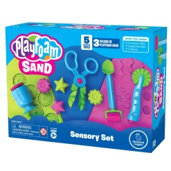Playfoam Sand - Sansesæt m. redskaber