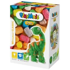 PlayMais Classic One - Dinosaur, 80 stk