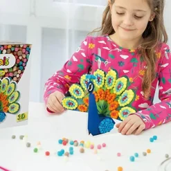 PlayMais 3D Mosaic - Påfugl, 2.300 stk