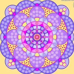 PlayMais Mosaic Trendy - Mandala, 3.000 stk