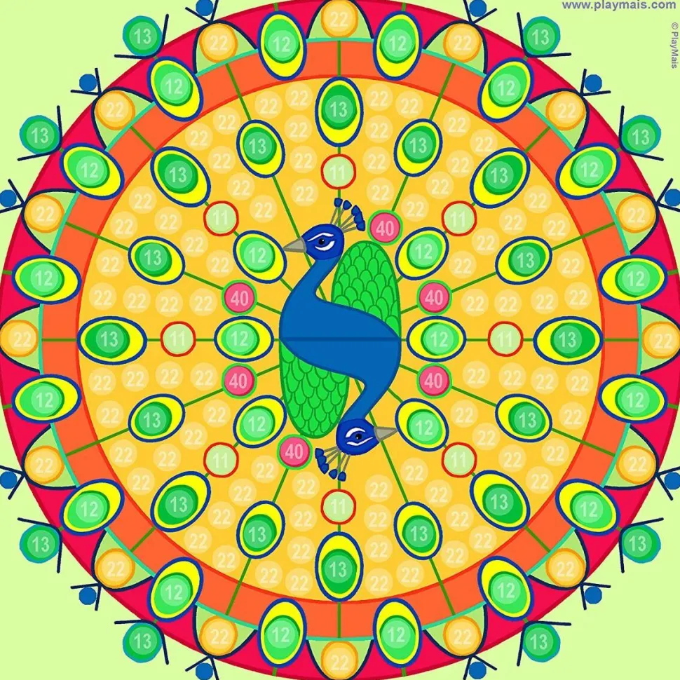 PlayMais Mosaic Trendy - Mandala, 3.000 stk
