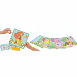 PlayMais Mosaik-kort - Eventyr, 4 x 6 stk