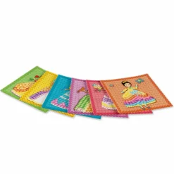 PlayMais Mosaik-kort - Eventyr, 4 x 6 stk